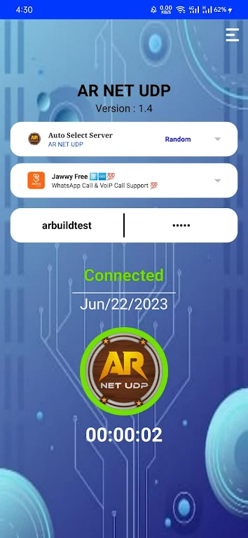 AR NET UDP - Fast Secure VPN Screenshot 2