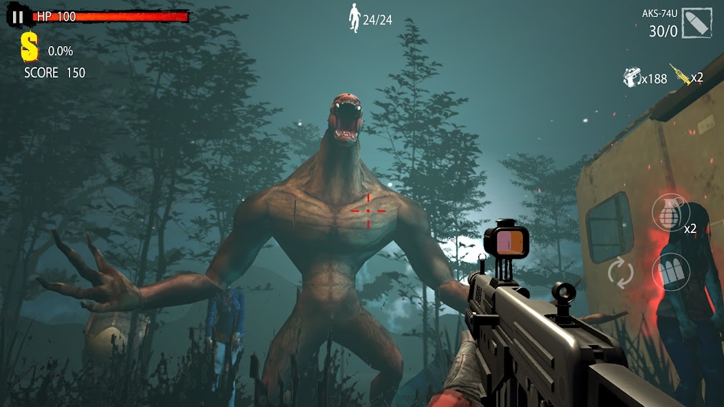 Zombie Hunter D-Day : 20Mil + Mod Screenshot 1