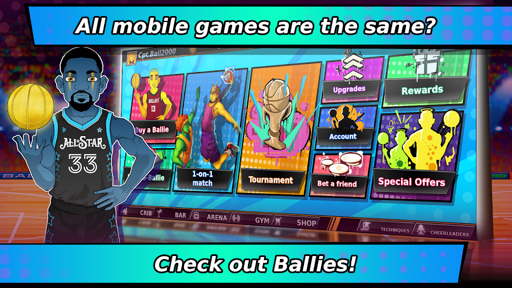 Ballies: Basketball Card Game Screenshot 3