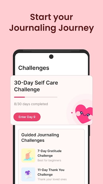 Gratitude: Self-Care Journal Mod Screenshot 4