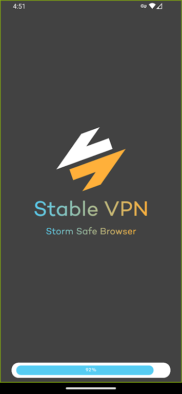 Stable VPN: Storm Safe Browser Screenshot 1