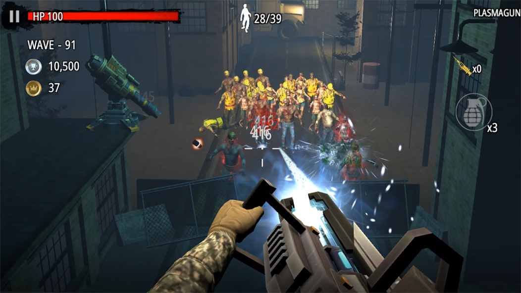 Zombie Hunter D-Day : 20Mil + Mod Screenshot 4