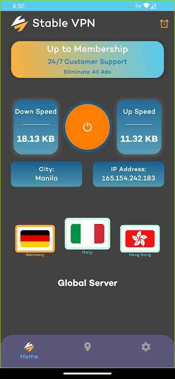Stable VPN: Storm Safe Browser Screenshot 4