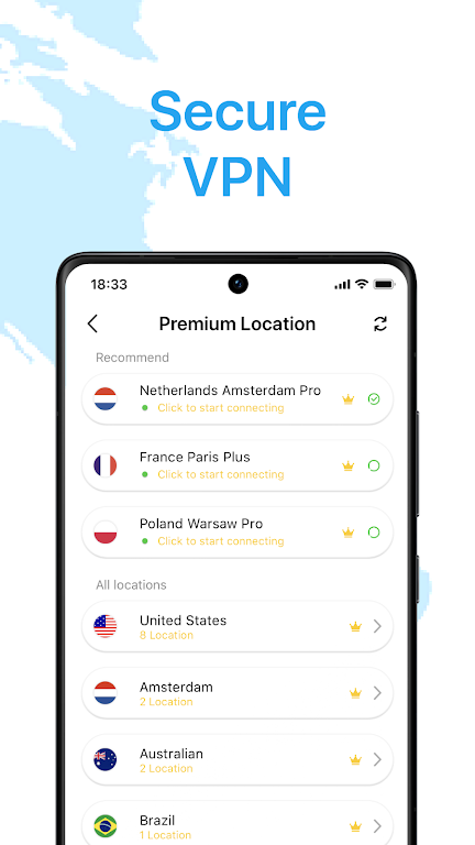 VPN - WiFi Secure VPN Proxy Screenshot 4