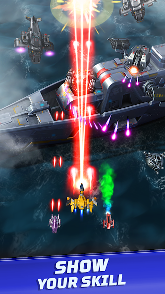 Red Hunt: Space Shooter Game Mod Screenshot 3