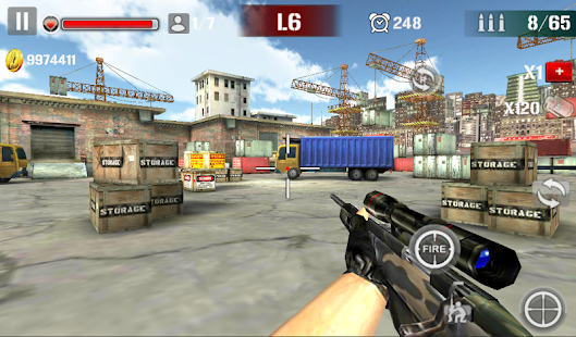 Sniper Shoot Fire War Mod Screenshot 4