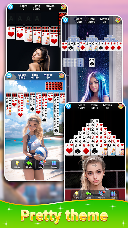 Solitaire Collection Girls Screenshot 3