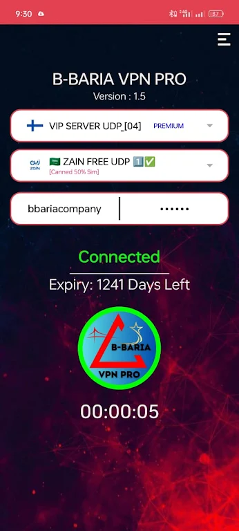 B-BARIA VPN Pro Screenshot 3