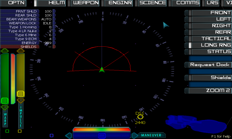 Artemis Spaceship Bridge Sim Screenshot 1