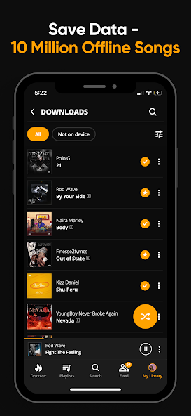 Audiomack: Music Downloader Mod Screenshot 2