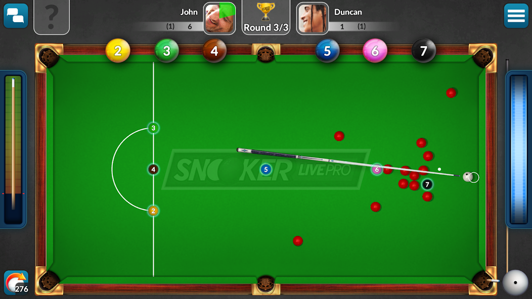 Snooker Live Pro & Six-red Mod Screenshot 3