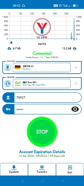 Y2 VPN Screenshot 3