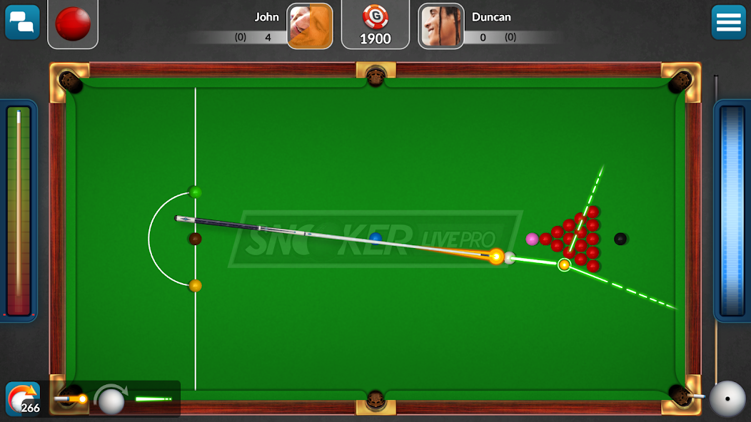 Snooker Live Pro & Six-red Mod Screenshot 1