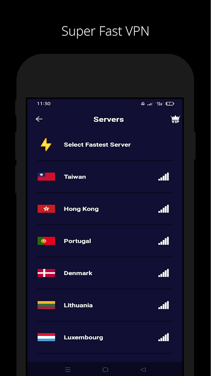 XGamer VPN: Pro Gaming VPN Screenshot 2