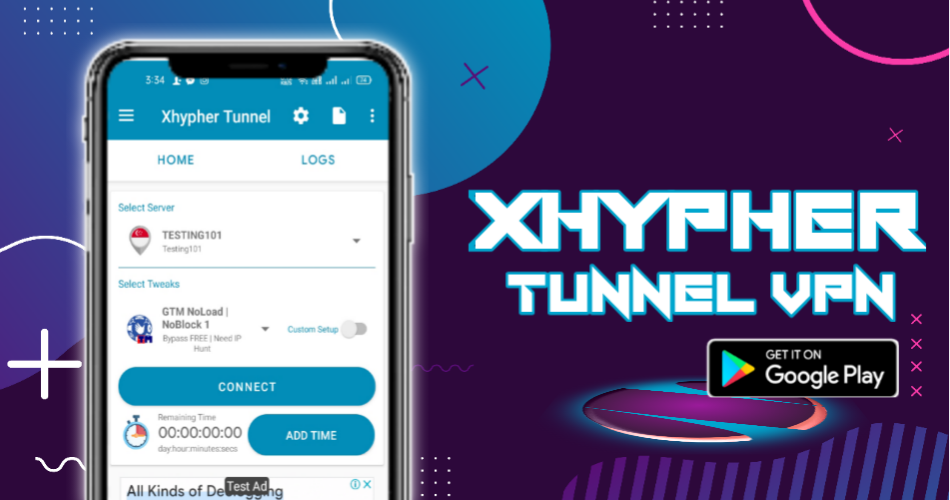 Xhypher Tunnel Pro - Ovpn v3 Screenshot 1
