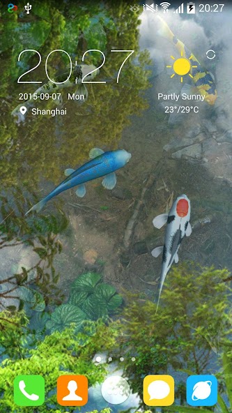 Water Garden Live Wallpaper Mod Screenshot 2