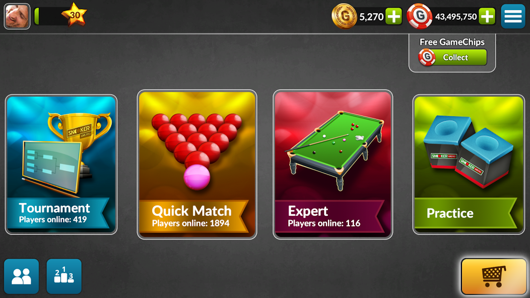 Snooker Live Pro & Six-red Mod Screenshot 2
