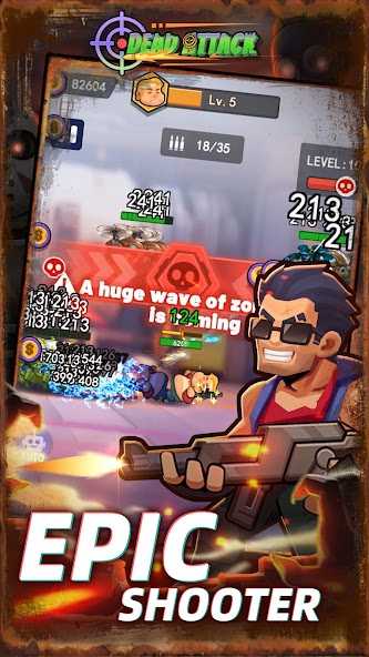 Dead Attack - Shooting Game Mod Screenshot 1