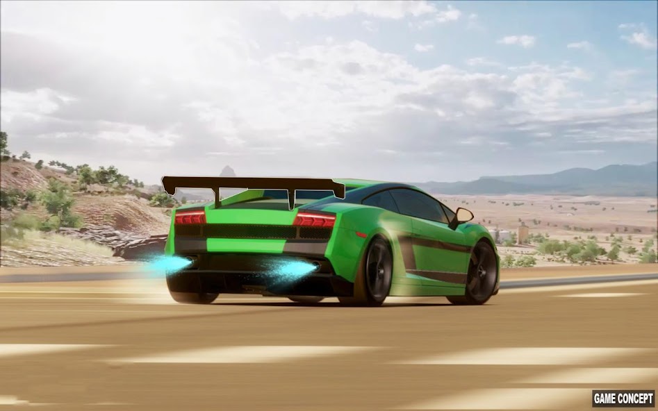 Super Cars Racing Horizon Mod Screenshot 4
