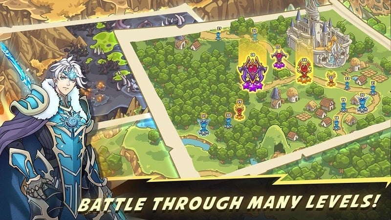 Kingdom War: TD Offline Games Screenshot 4