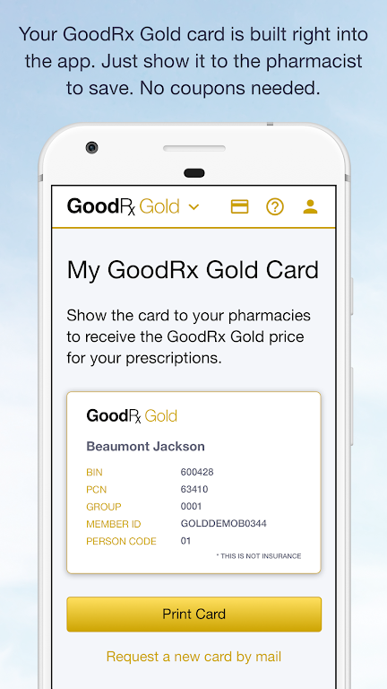 GoodRx Gold - Pharmacy Discount Card Screenshot 2