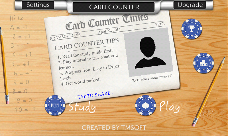 Card Counter Lite Screenshot 3