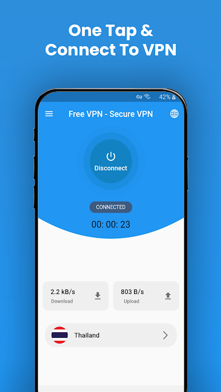 BlueShield VPN - Secure Proxy Screenshot 1