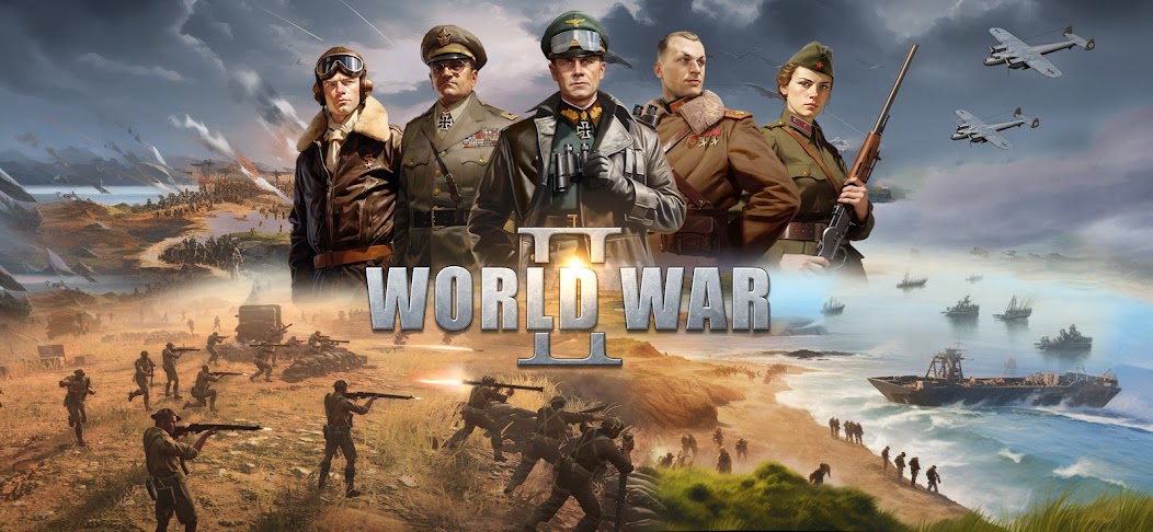Grand War: WW2 Strategy Games Mod Screenshot 1
