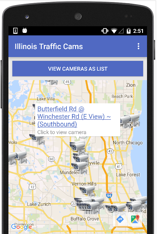 Illinois Traffic Cameras Screenshot 2