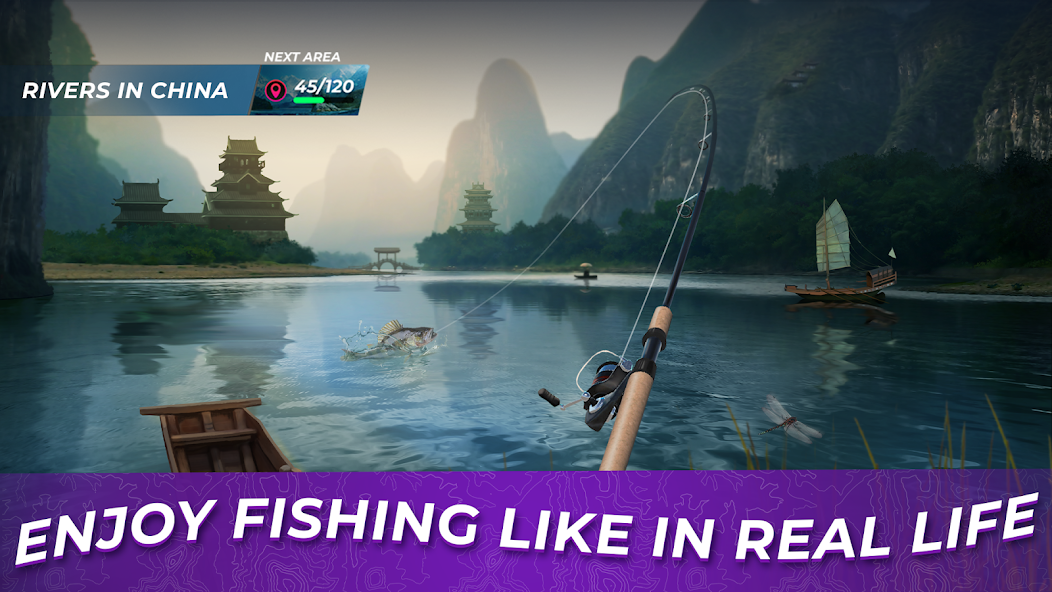 Fishing Rival: Fish Every Day! Mod Screenshot 2