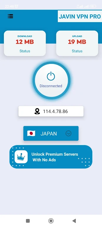 JAVIN VPN PRO Screenshot 2