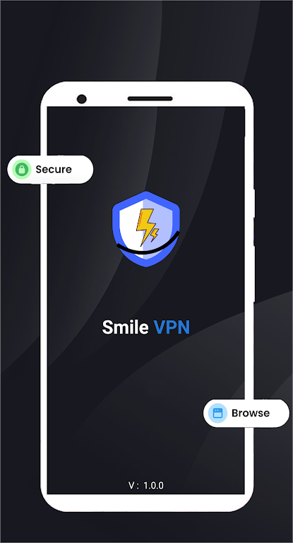 Smile VPN: Secure VPN Proxy Screenshot 1