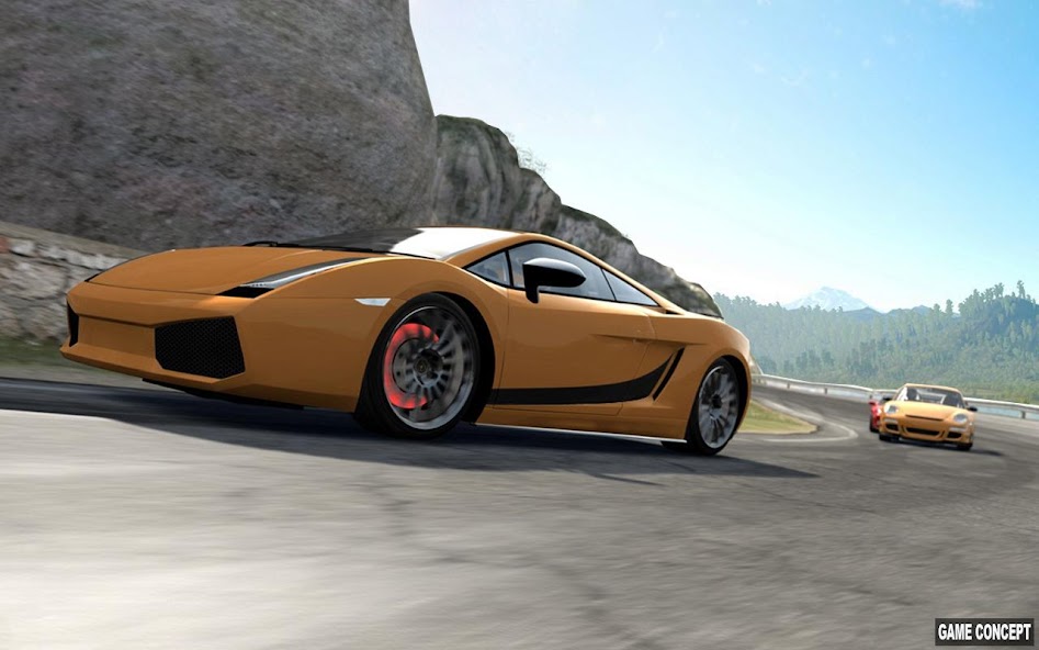 Super Cars Racing Horizon Mod Screenshot 3