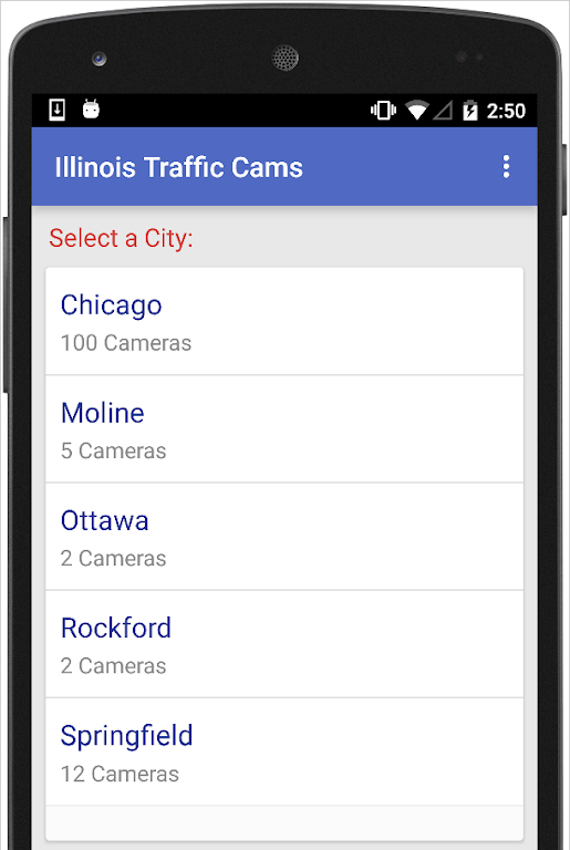 Illinois Traffic Cameras Screenshot 1