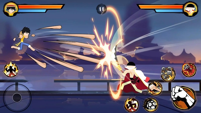 Stickman Pirates Fight Screenshot 2