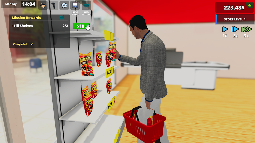 Retail Supermarket Simulator Mod Screenshot 1