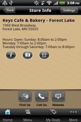 Keys Cafe & Bakery Forest Lake Screenshot 3