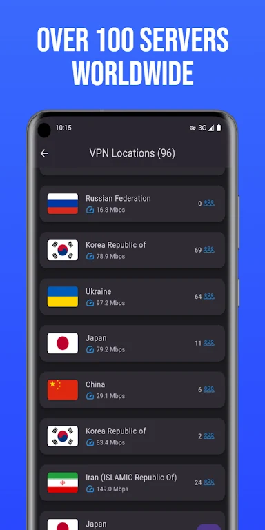 NILE - VPN Screenshot 2
