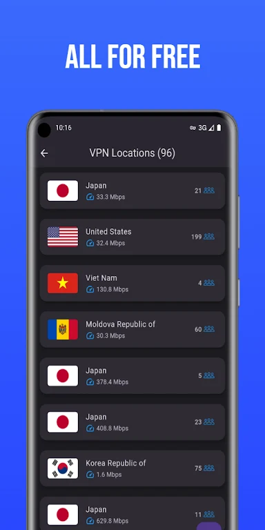 NILE - VPN Screenshot 4