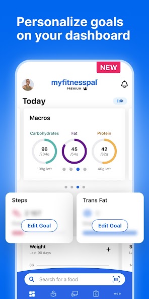 MyFitnessPal: Calorie Counter Mod Screenshot 1