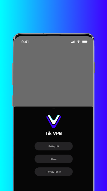 Tik VPN - Safer Proxy Screenshot 1