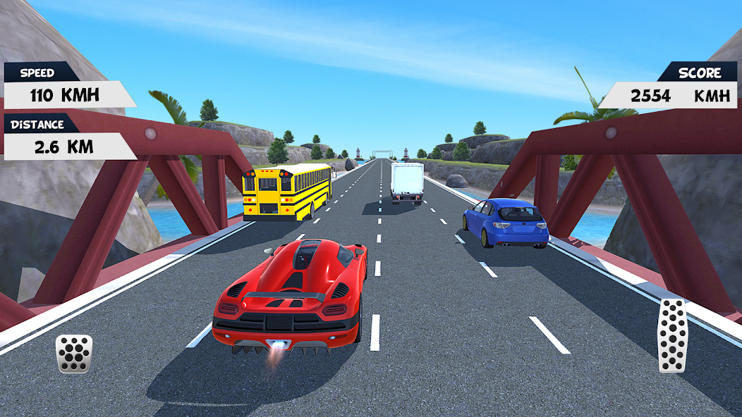 Highway Rider - Endless Drive Mod Screenshot 4
