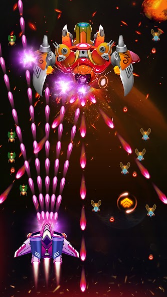 Galaxy Attack - Alien Shooter Mod Screenshot 2