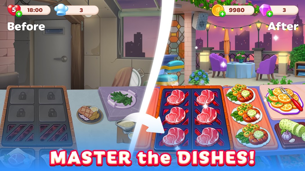 Chef & Friends: Cooking Game Mod Screenshot 4