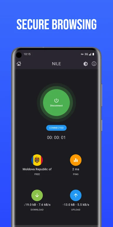 NILE - VPN Screenshot 3