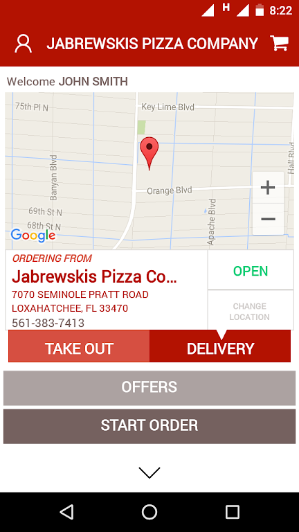 Jabrewskis Pizza Screenshot 1