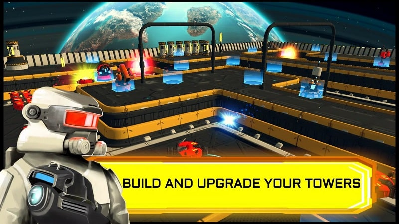 Planet TD Tower Defense Game Screenshot 2