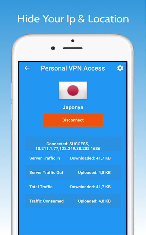 Personal VPN Access Screenshot 3