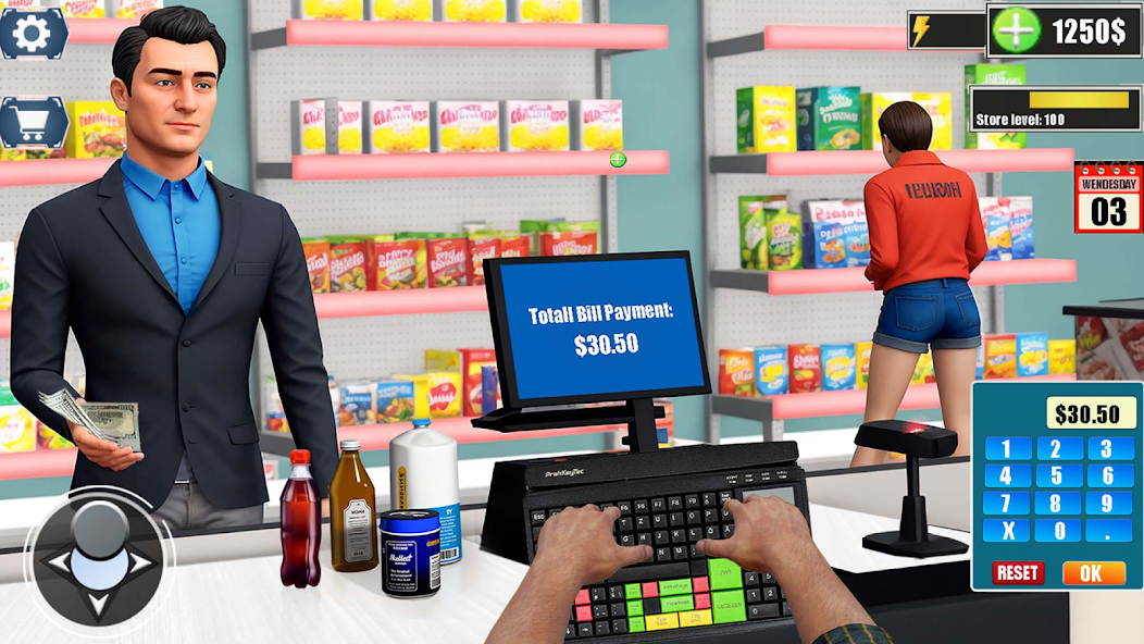 Supermarket Store Simulator 3D Mod Screenshot 3