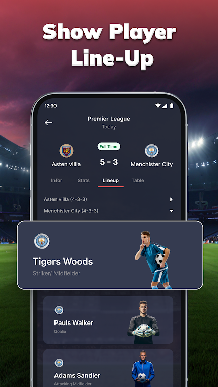 MatchLive: Football Live Score Screenshot 3
